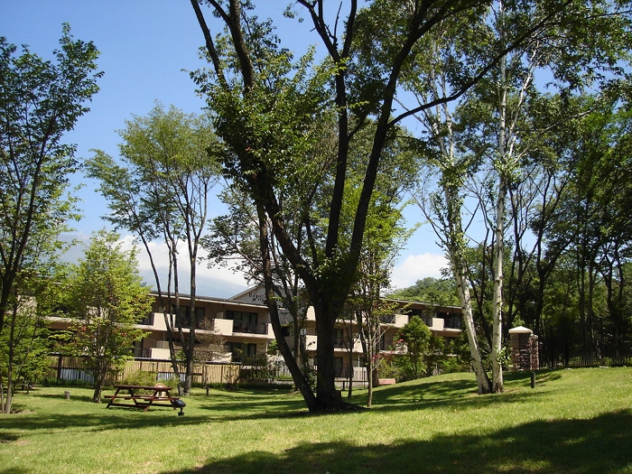 豊かな自然に囲まれて