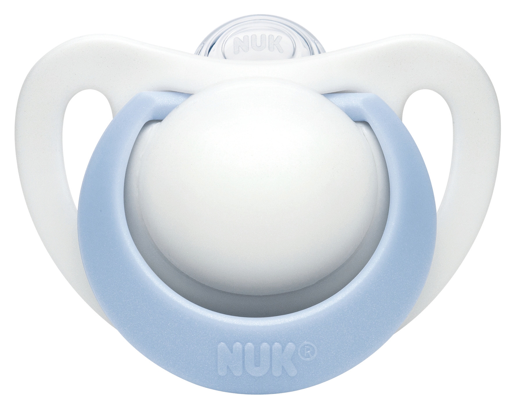 おしゃぶりジーニアス(消毒ケース付き)ブルー