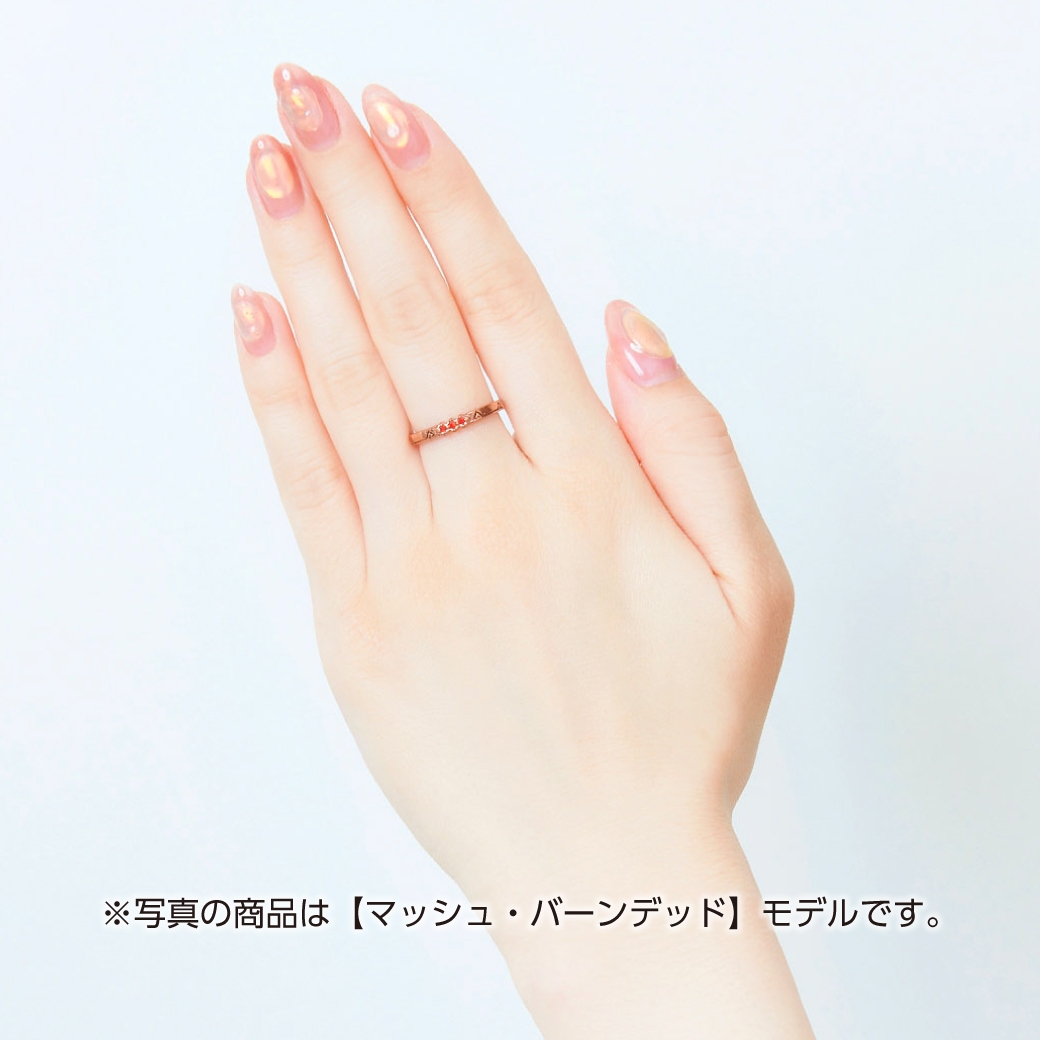 リング着用画像(リング11号相当)