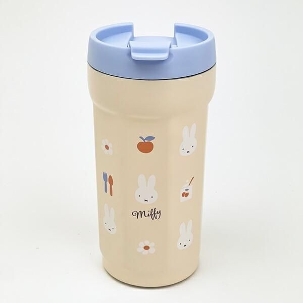 優しいミッフィーのデザインに癒される。デスクワークや休憩時におすすめなタンブラーです。