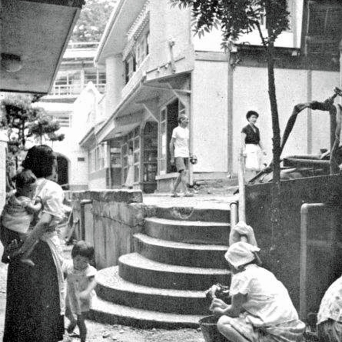 昭和の椿温泉 湯治の様子