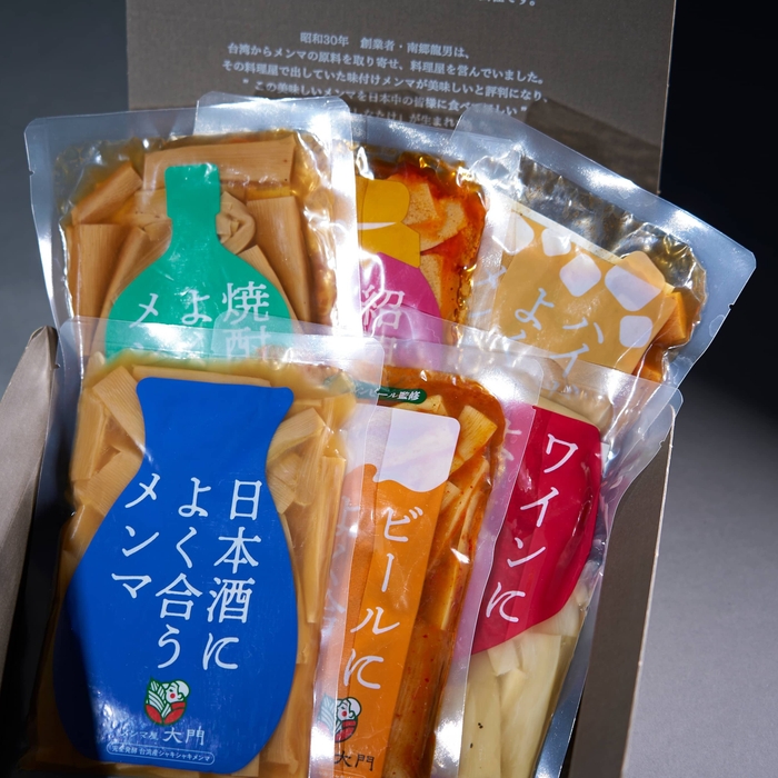 お酒によく合うメンマ6種ギフト