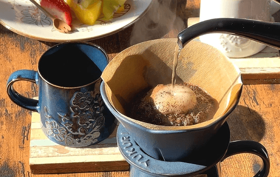 美濃焼のドリッパーセットで珈琲時間を楽しむ 6月22日(木)までMakuake