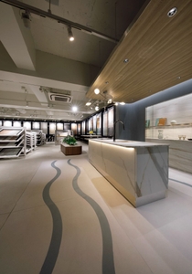 キッチン腰壁：MARMI MAXIMUM Calacatta Natural 3000×1500×6mm