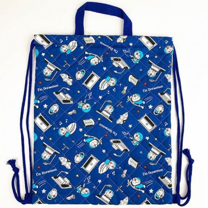 速報 新商品発売開始 新学期はドラえもんと一緒♪キルティング素材のレッスンバッグやナップザックが新登場