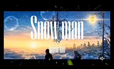 灰にりおんAI、最新作『Snow man』ミュージックビデオ公開 ― 音楽と寄付の力で「ただ穏やかな日々を」伝える ―