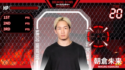 6月1日（日）より「VSファイター」モードに BreakingDown　CEOの朝倉未来氏が満を持して登場！！「BREAKING DOWN ハードパンチャー ARCADE」