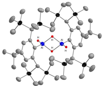 図2　アルミニウムヒドリド化合物の分子構造