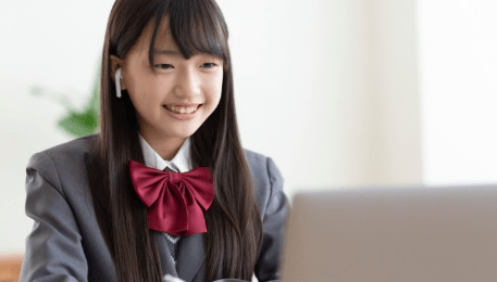 レッスンを受けている様子