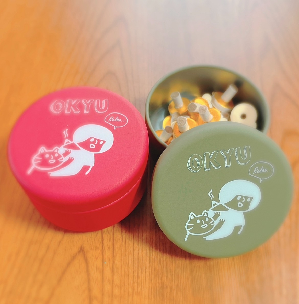 お灸道具 おきゅう缶