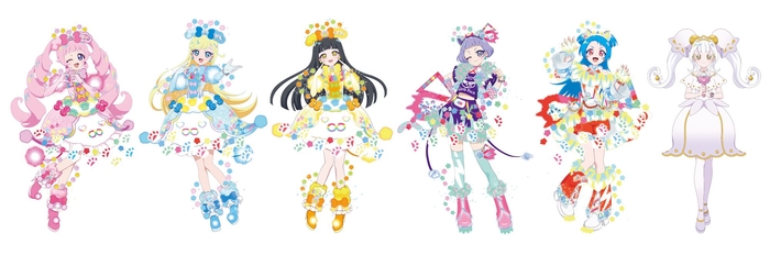 ▲キャラクターパネル© TーARTS / syn Sophia / テレビ東京 / AP製作