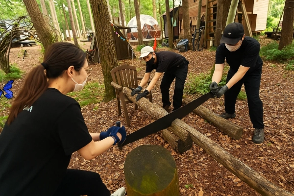 夏休みはグランピングで大冒険！