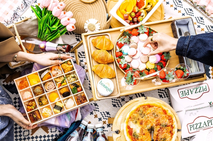 お花見弁当イメージ