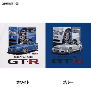 SKYLINE GT-R (R34) Tシャツ