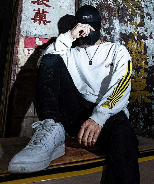 【DIVINER JAPAN】鳥獣戯画TEE(ホワイト)