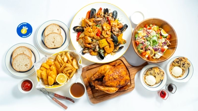 シェアして楽しむ！淡路島西海岸 アメリカンダイナー＆カフェ「ミエレ ザ ダイナー」大人数でワイワイ味わえる人気のコースメニューがリニュ