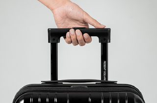 ▲3段階調節式キャリーバー（880mm/950mm/1020mm）