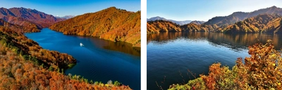 山々に挟まれた秘境に広がる紅葉の絶景に癒されて♪ 魚沼市の紅葉名所5選