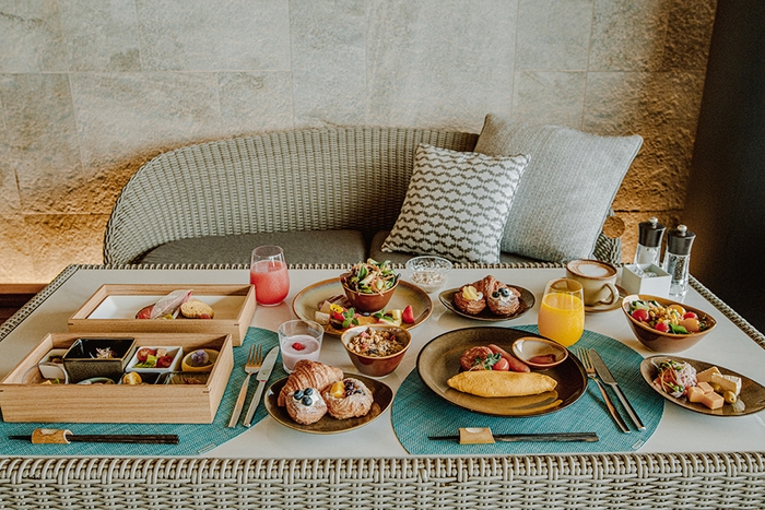 朝食セミビュッフェ(イメージ)