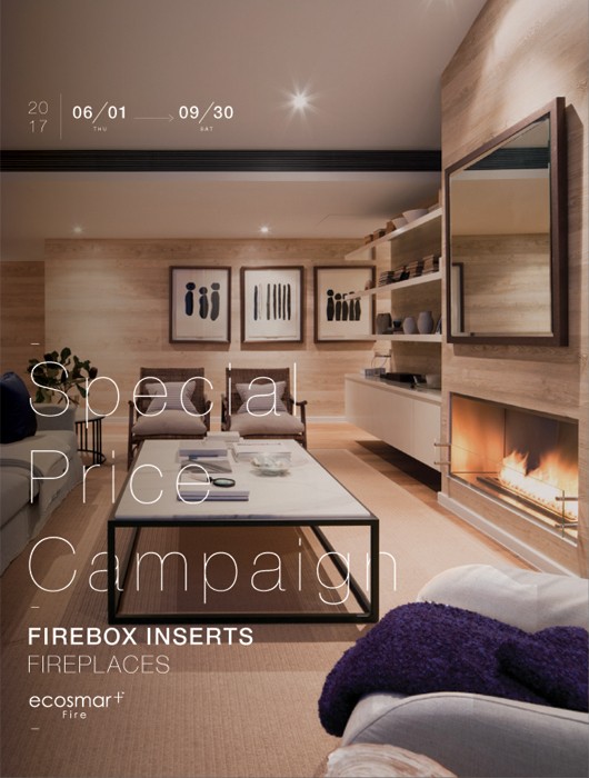 バイオエタノール暖炉「EcoSmart Fire」 ショールーム・展示場向けの