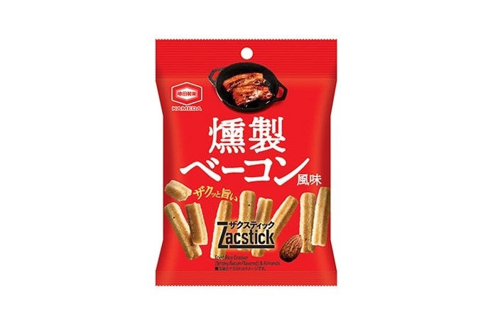 クラフトビールにぴったり！ザクッとじわ旨おつまみ
『ザクスティック 燻製炙りベーコン風味』
全国のローソンにてリニューアル発売
