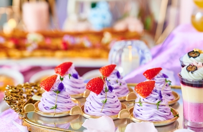 甘酸っぱい恋の味苺モンブラン