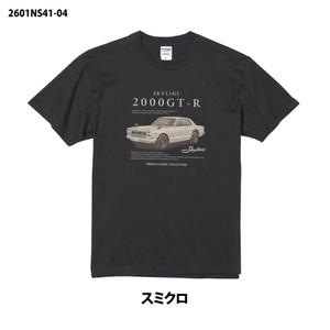 2601NS41-04 NISSAN SKYLINE 2000GT-R Tシャツ