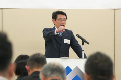 BHAGに挑戦する姿勢を強調する代表・若林