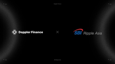 SBI Ripple Asia、XRP利回りおよびRWAトークン化で Doppler Financeと提携