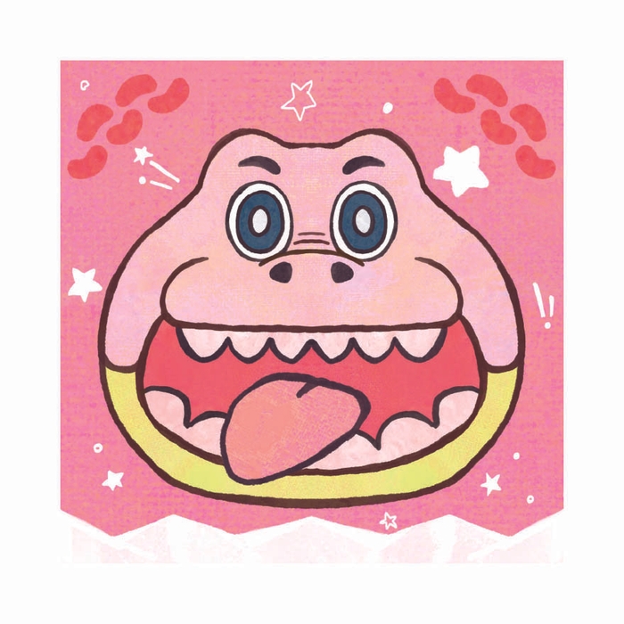 ※学生が手掛けたハンカチのデザインイメージ