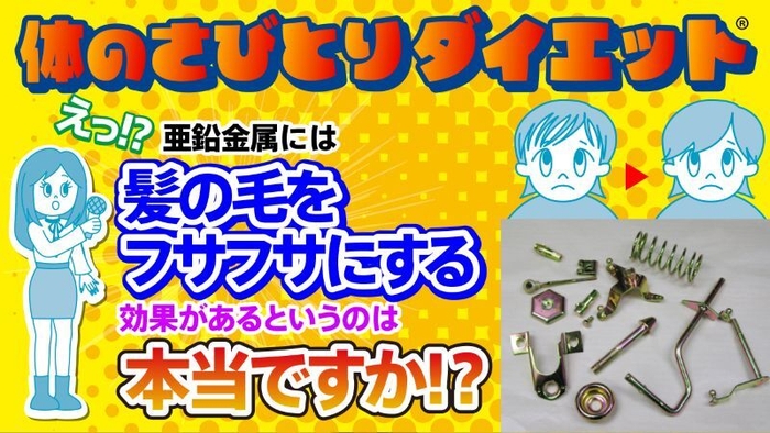体のさびとりダイエット≪亜鉛金属編≫