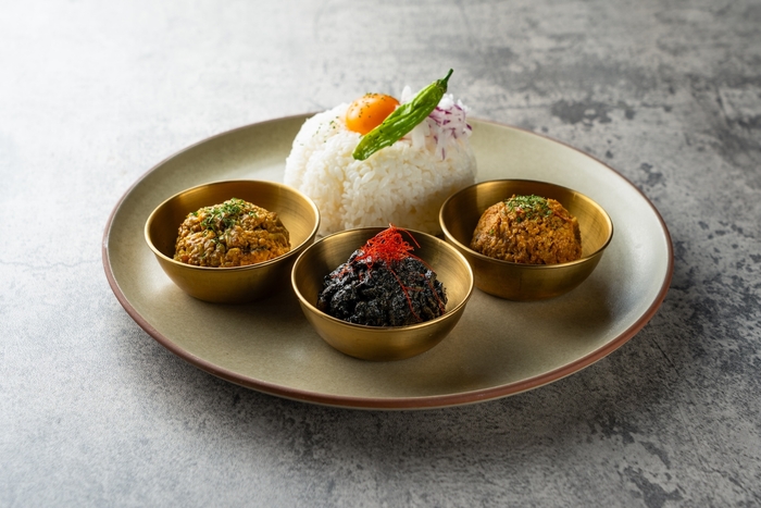 3種盛り　世界のキーマ