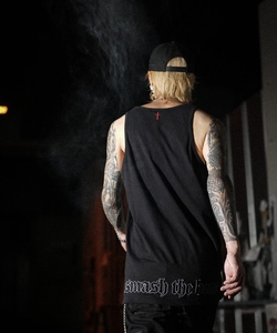 Smash The Bone Tanktop(ブラック/グレー)