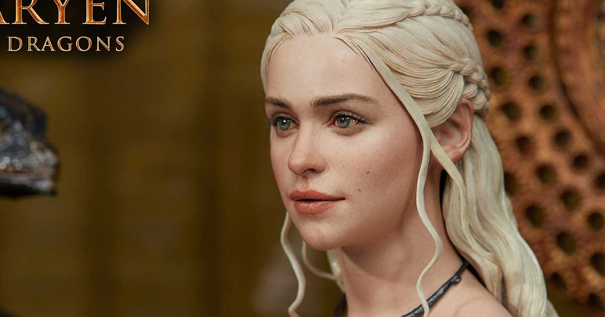 「ゲーム・オブ・スローンズ」より“ドラゴンの母”デナーリス・ターガリエンが1/4スケールのハイエンド・フィギュアで商品化!