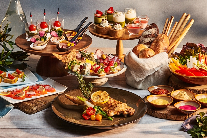 ランチ / 土日祝ディナーのセミビュッフェ(イメージ)