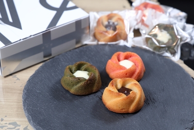 洛甘フィナンシェ＜ブレーン＞＜抹茶＞＜木苺＞　各種 324円（税込）
