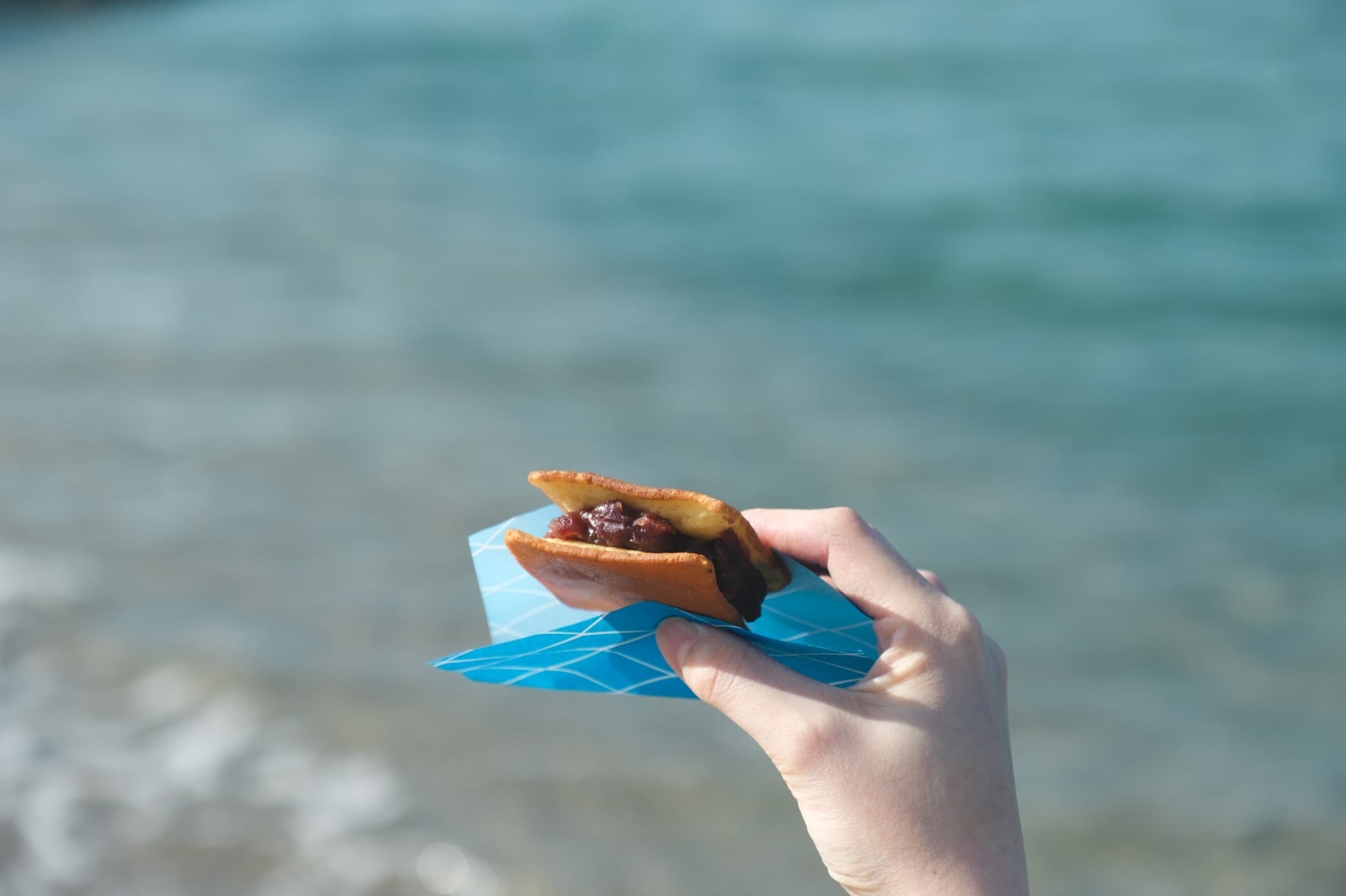 湯ノ塩から徒歩1分の海と塩カリどら