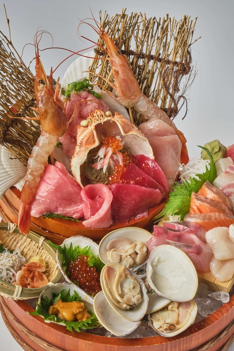 2周年記念刺し身盛り豊田城