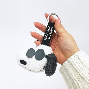 スヌーピーのフェイスタグマスコット