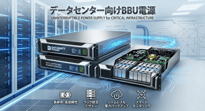 図. データセンター向けBBU電源の製品画像