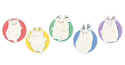 白くて可愛いモチモチの生き物“ヒビ”