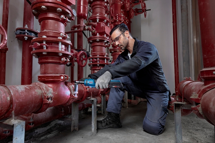 使用シーン(配管工事)