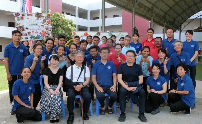 理事長大久保とCLA職員