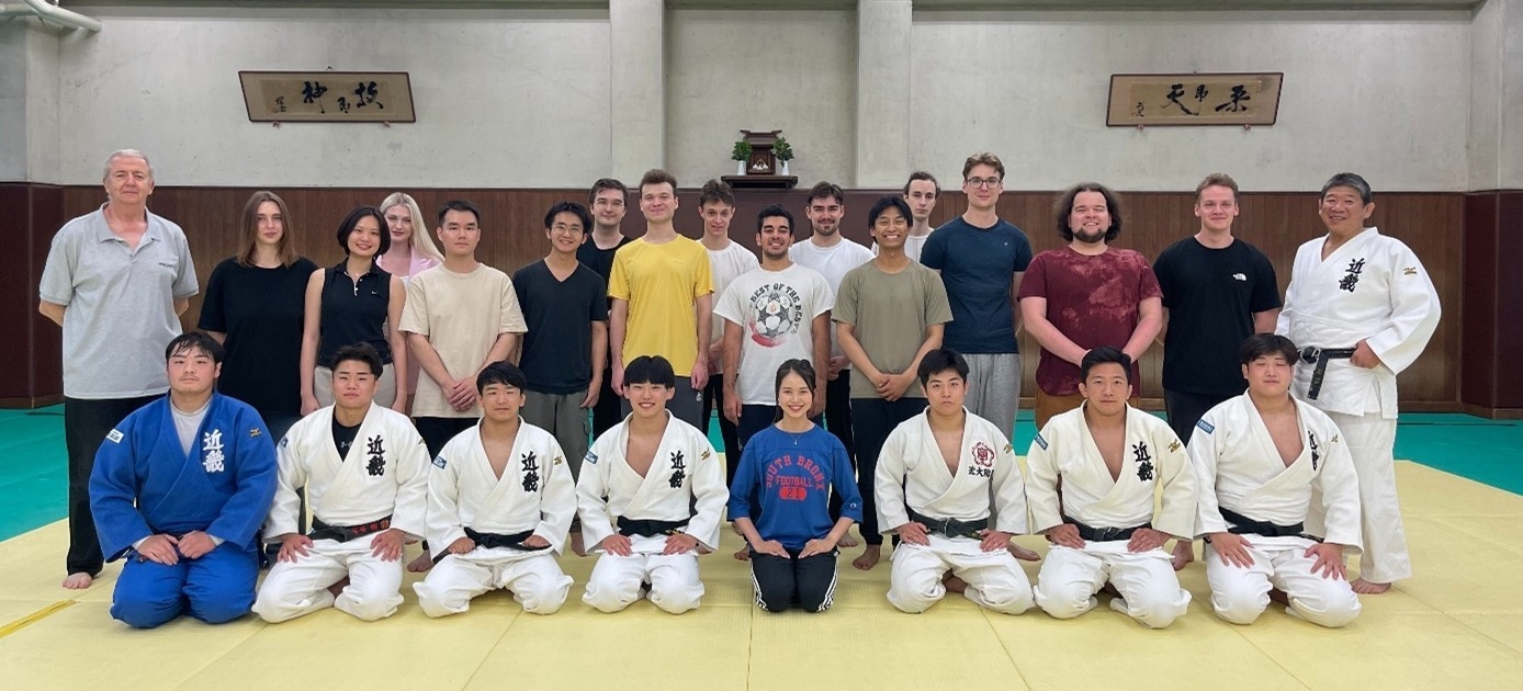 令和6年(2024年)6月、留学生と体育会柔道部