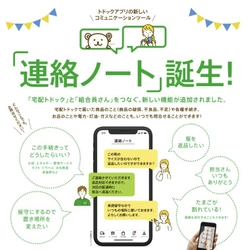トドックアプリに新機能「連絡ノート」追加　組合員さんと“つなぐ”、新たなメッセージ機能を開始