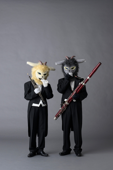 オーボエ&ファゴット 白ヤギと黒ヤギ