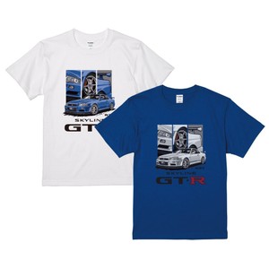 SKYLINE GT-R (R34) Tシャツ