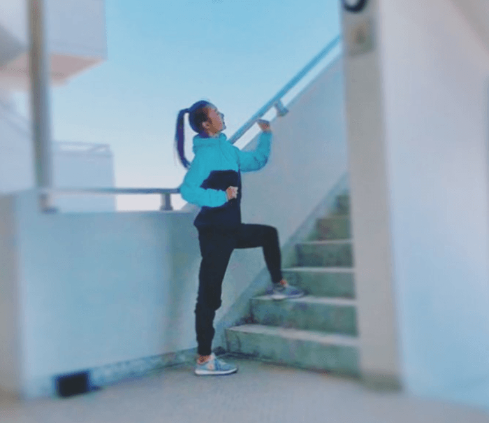 12階の階段を7往復!苦手な有酸素運動が好きになりました