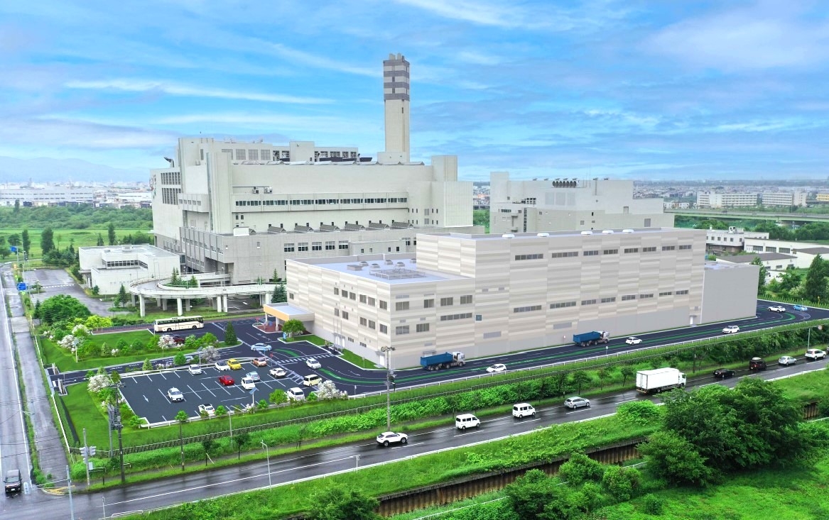 白石破砕工場(手前側) 完成イメージ