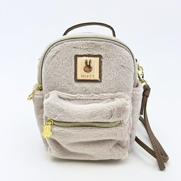 ミッフィーのふわふわなミニショルダーバッグ